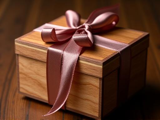 Cajas de regalo artesanales de madera premium