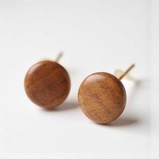 Aretes redondos de copal