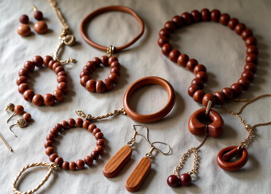 Joyería artesanal de madera CopalWood Creations